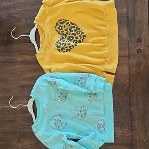Girls sweatshirt bundle 2t